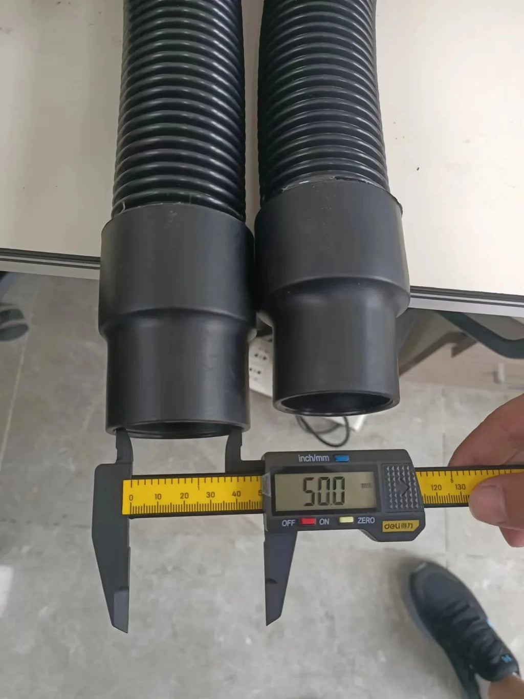 50mm/2'' Pvc Hose Best For Our Cyclone Dust Collector, Diameter 50mm, Hose Connection Diameter 50mm Outer Diameter, 50mm Inner D
