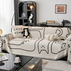 Nordic Style Advanced Sofa Towel Chenille Sofa Cover Cloth All Seasons Universal Anti-cat Scratch Sofa Cover Sofa Blanket