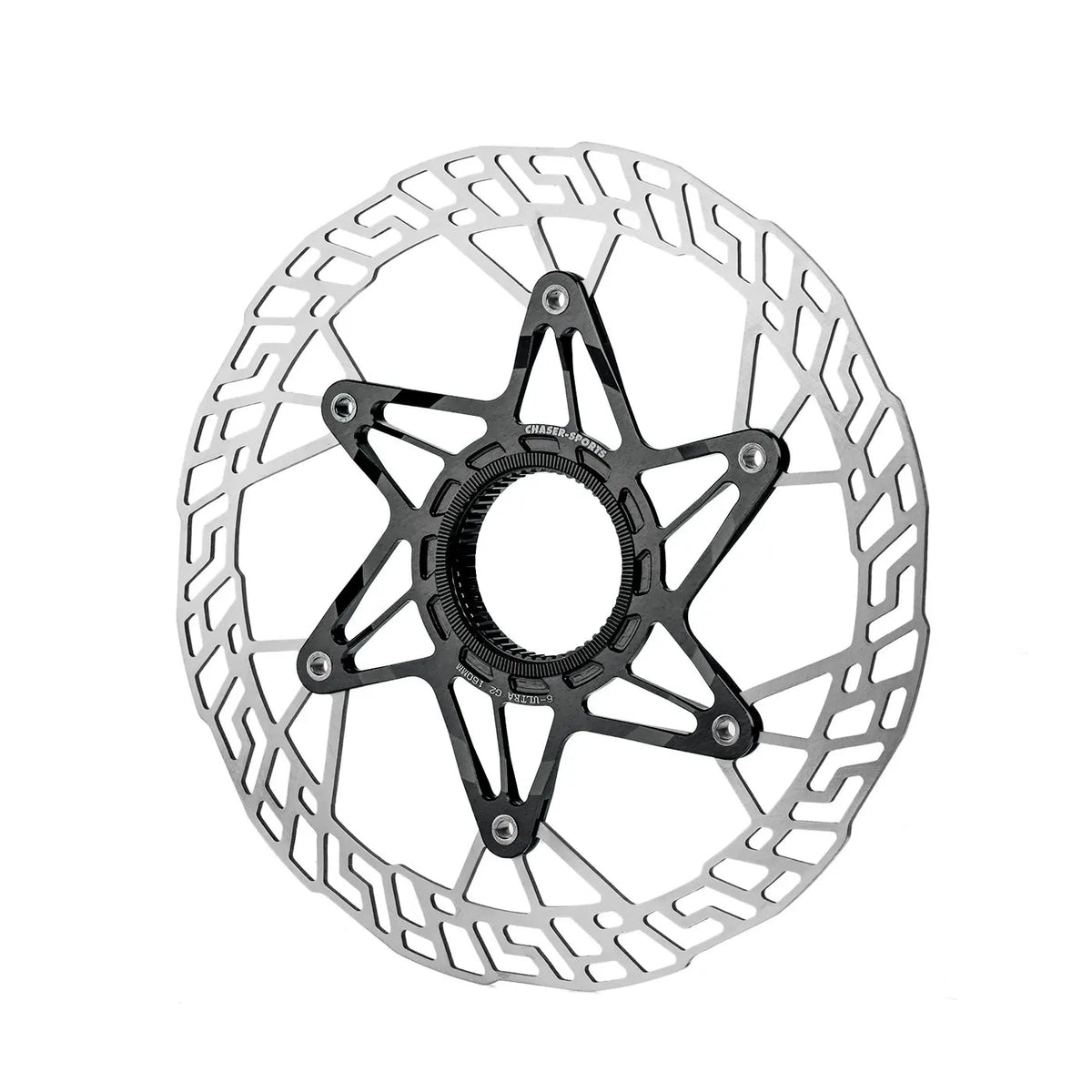 Chaser New 6-ULTRA G2 Ultralight Center Lock Disc Brake Discs Road Bike Gravel Disc Brake Disc 160/140mm Without Locking Cover