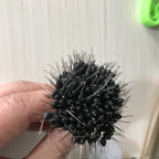 300pcs Black Silicone Fishing Bobber Stopper Beads Space Bean Line Stoppers, sizes S/M/L