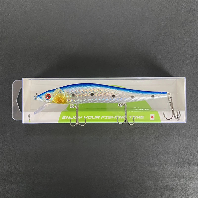 LURETV Japan  Same Style Roada Classic Stop Bait King 116S Mino JERK BAIT9241