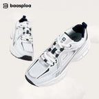 Baasploa Women Sport Shoes Mesh Breathable Lightweight Casual Walking Shoes Female New Comfort Running Shoes Non-slip 35-42