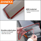 SHINEKA ABS Front Wheel Eyebrow Light Lamp Decoration Cover for Jeep Wrangler JL Gladiator JT 2018-2022 Exterior Accessories