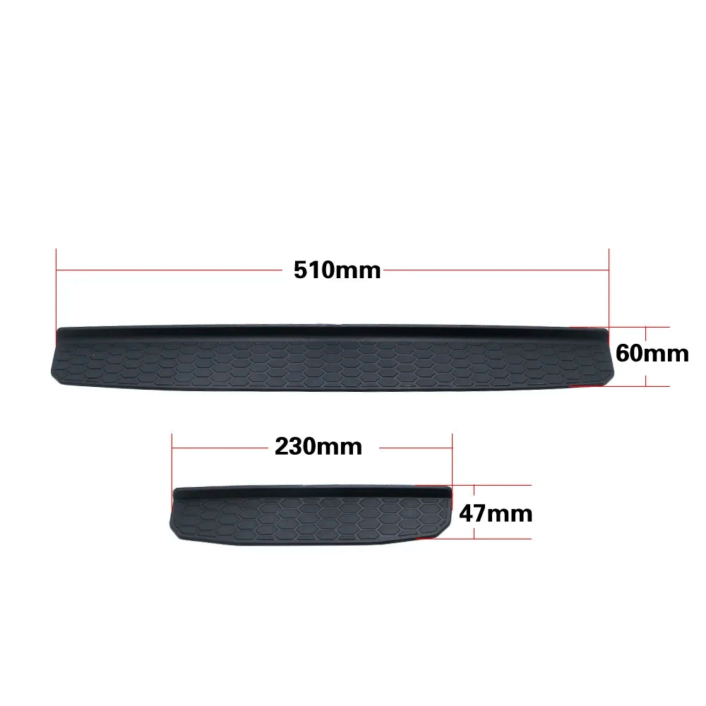 Jeep Wrangler JL 2018-2019 Door Sill Entry Guard Protector Plates, 2 or 4 Door