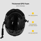 LIXADA Integrated Ski Helmet Men and Women Snowboard Helmet with Removable Visor Goggles Men and Women ‘s Snowboard Wear