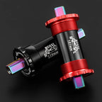 Ceramic Bearing Bicycle Bottom Bracket 68*103 107 110 113 119 122mm Square Titanium Axle Road Mountain Bike Central Axis BB Sets