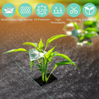 Weed film, garden landscape fabric, weed proof cloth, strong breathable plastic covering, thick and durable floor covering pad