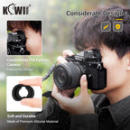 Soft Silicon Camera Eyecup for Nikon Z9 / Z8 / Zf Circle Type Eyecup Camera Extended Eyeshade Protector Replaces NIKON DK-33