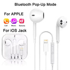 For Apple Type C Wired Headphones For iPhone 11 13 14 15 16 17 Pro Max iPad Laptops Tablet 3.5mm Phone Earphones Stereo Earbuds