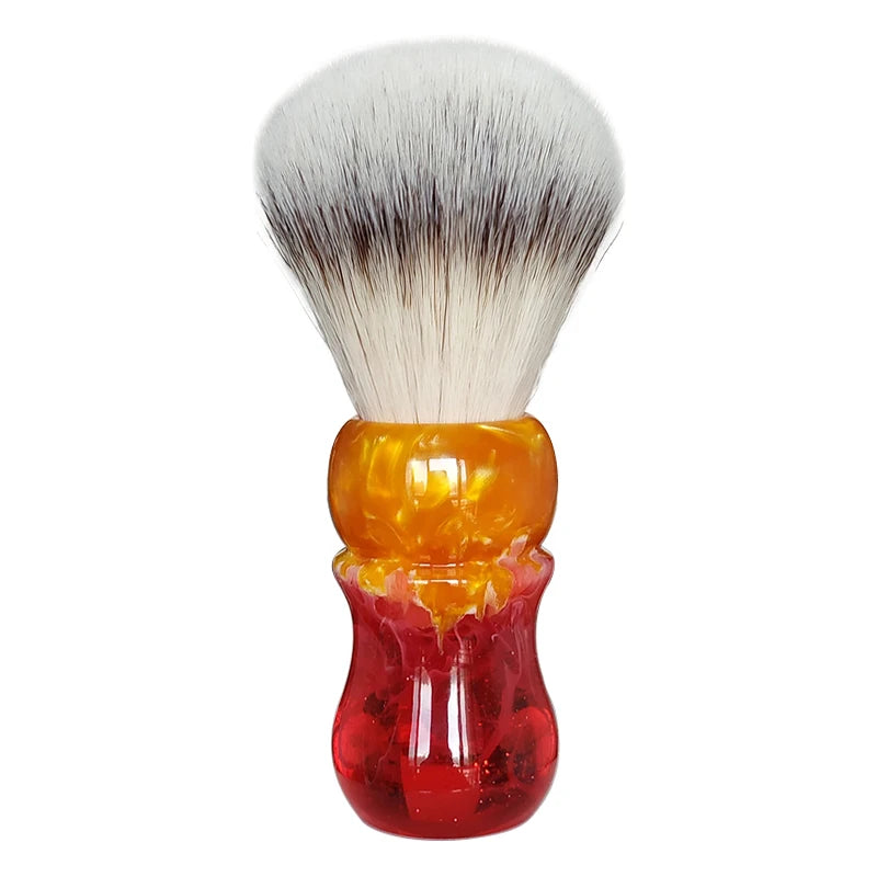 DSCosmetic Gentle Breeze Synthetic Shaving Brush, Soft Hair, Resin Handle, Blue
