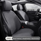 Car Seat Cover Linen Cotton Set Car Seat Cushion Soft Universal Seat Cushion Chair Protector Pads Auto Seats Cover Accessories