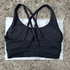 Leopard sports bra / S