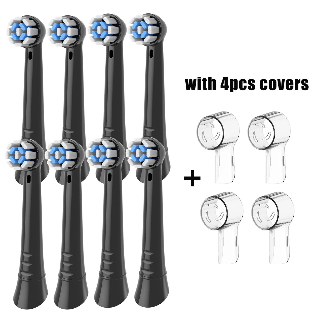4/8/12/16 Pack Replacement Toothbrush Heads Compatible with Oral B iO, Brush Heads for Oral-B iO 2/3/4/5/6/7/8/9/10/7G Series
