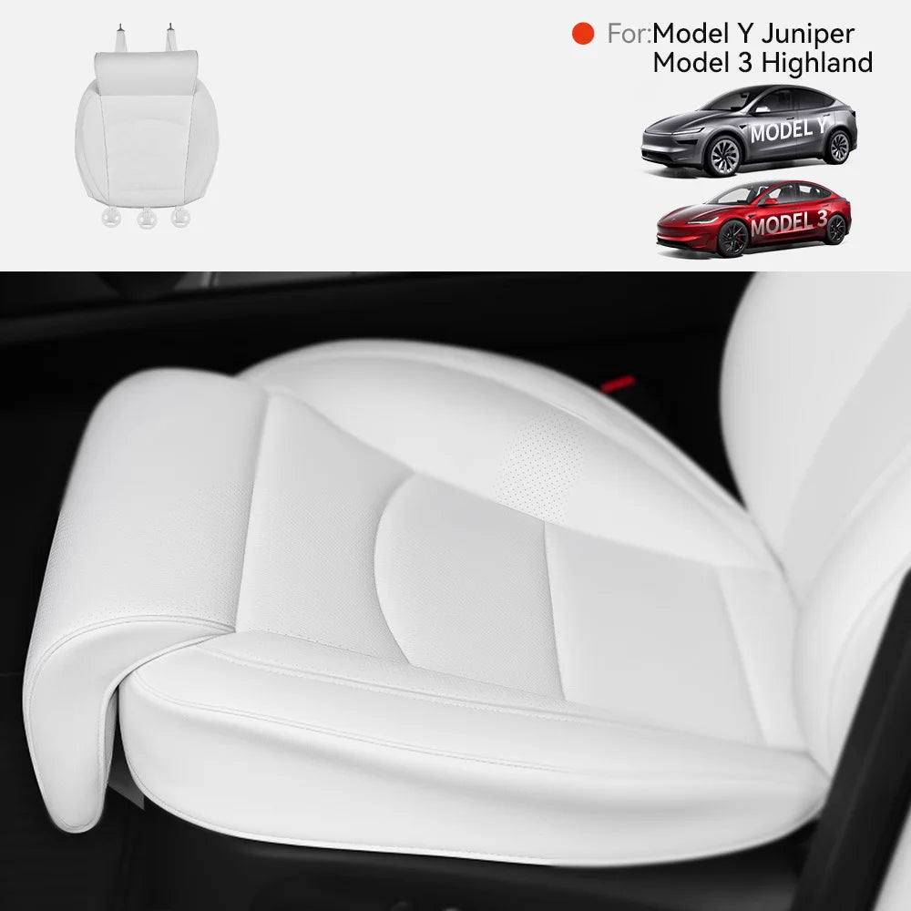 YZ For Tesla 2026 Model Y Juniper Leg Support Extension Seat Cover Model 3 Highland Memory Foam Extender Cushion Car Interior
