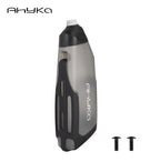 AhyKa Aerodynamic Bike Water Bottle Set 600ml Lightweight Road Bike Cycling Water Bottle Squeeze to Drink Design