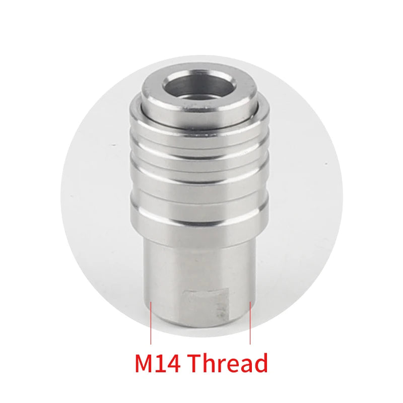 Car Wash Accessories High Pressure Washer 1/4 Self-locking Quick Connection For Car Cleaning Water Gun Snow Foam Lance M14 M22