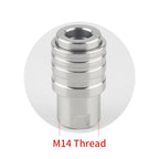 Car Wash Accessories High Pressure Washer 1/4 Self-locking Quick Connection For Car Cleaning Water Gun Snow Foam Lance M14 M22