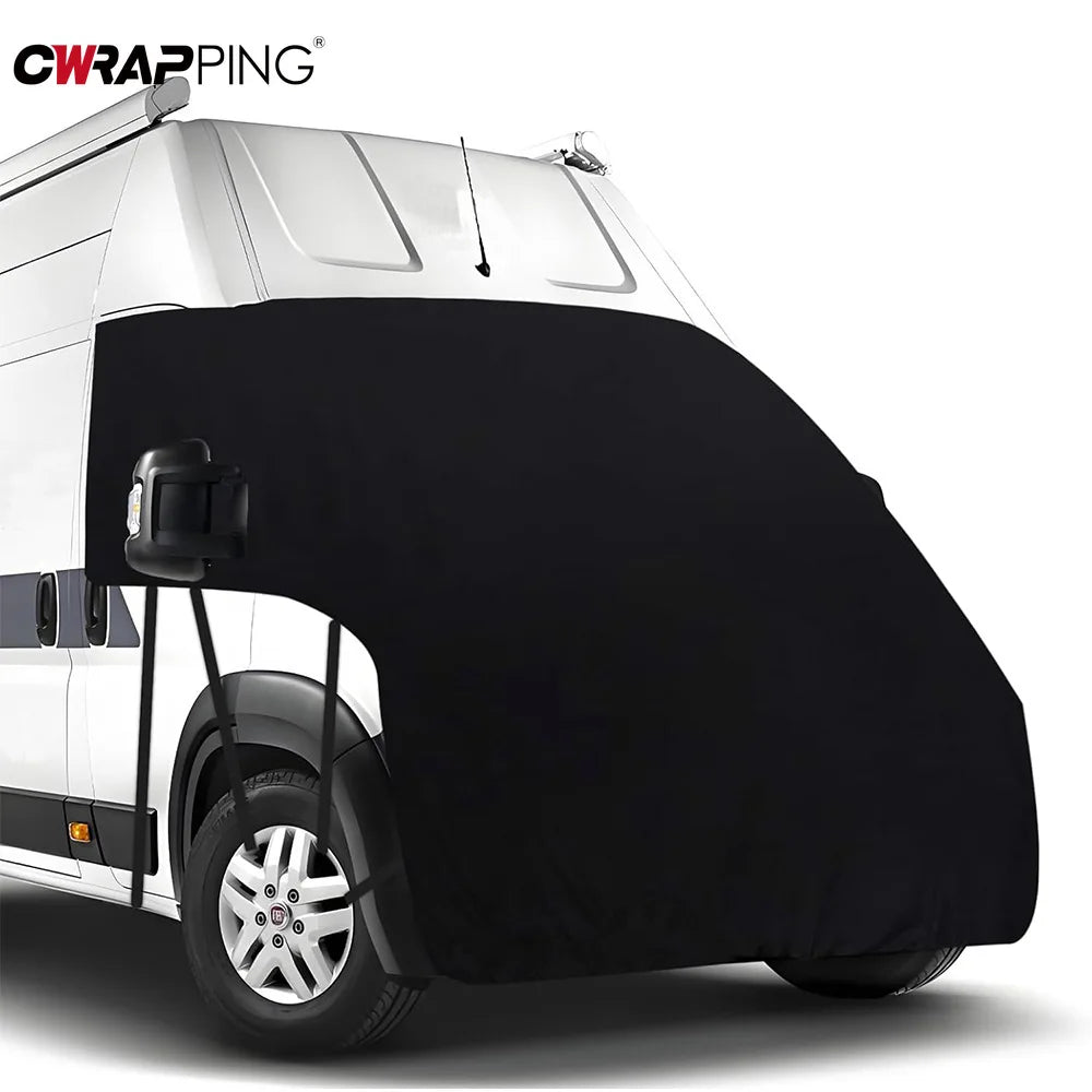 Caravan Motorhome Bonnet Cover Car Protector Tailgate Sunshade and Rain Awning Tent Waterproof Mosquito for FIAT DUCATO X250/X29