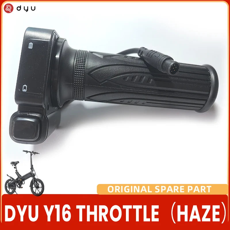 Original JETSON Haze 48V Throttle for DYU Y16 Ebike and DYU Y16 JETSON Haze Folding Electric Bike