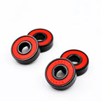 8pcs 608 2RS Hybrid Ceramic Ball Bearing 8*22*7 mm High Speed Roller Skate Skateboard Wheel Miniature Longboard Bearings