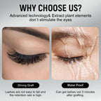 Gollee 0.5-1s Fast drying lashes glue Latex-free Eyelash Extensions Glue 5ml Professional Waterproof eyelash extension supplies