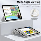 For Samsung Galaxy Tab A11 Plus Case 11-inch 2025 TPU Tri-fold Flip Magnetic Stand Funda For Galaxy Tab SM-X230 X236 X226B Cover