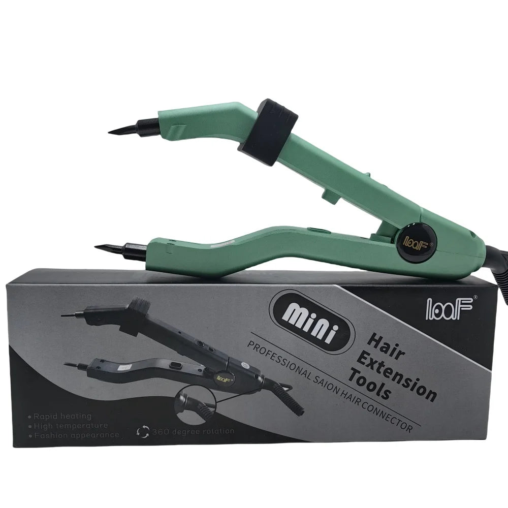 1Pcs  2024 New Temperature210℃ Hair Connectors Keratin Bonding Heat Iron Hair Extension Mini Heating Tip Adjustable Tools