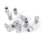 50Pcs High Pressure Mist Cooling Atomizing Sprayer 3/16" 0.1~0.5mm Anti Drip Fog Nozzle Garden Agriculture Irrigation Humidify