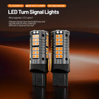 2pcs LED Turn Signal Light Blub Lamp WY21W T20 7440A For Honda Accord 7 10 Civic CR-V 1 2 3 4 Fit CR-Z FR-V HR-V Insight Legend