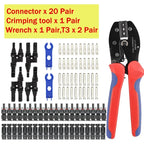 Solar panel PV connectors kit 1000V 30A for 2.5/4/6mm² PV/MC cables, multi-pack
