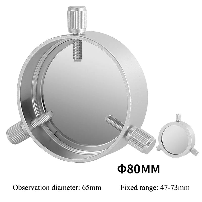Solar Filter Film for 47-243mm Telescope Objective Lens Safely Observe the Sun