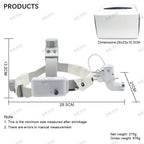 5W LED ENT Dental Headlight Lamp for Dental Loupes Surgical Lights Medical Dentistry Surgery Light for Dentists