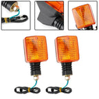 2x Lights For Honda CB 250 350 400 500 650 900 Shadow 750 Amber Motorcycle Signal Indicator Lamp Accessories