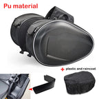Newest Motorcycle Waterproof Racing Race Moto Helmet Travel Bags Suitcase Saddlebags + One Pair of Raincoat+Plastics
