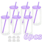 Purple 6pcs