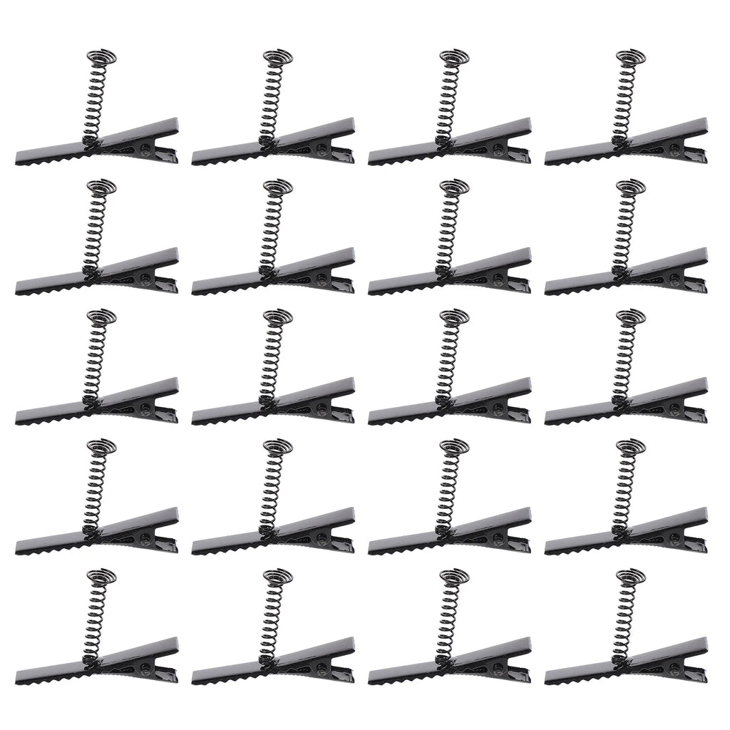 100Pcs Spring Spring Duckbill Clip Duckbill Clip Iron Hairpin Accessories Headdress Alligator Clips DIY Hair Pins