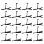 100Pcs Spring Spring Duckbill Clip Duckbill Clip Iron Hairpin Accessories Headdress Alligator Clips DIY Hair Pins
