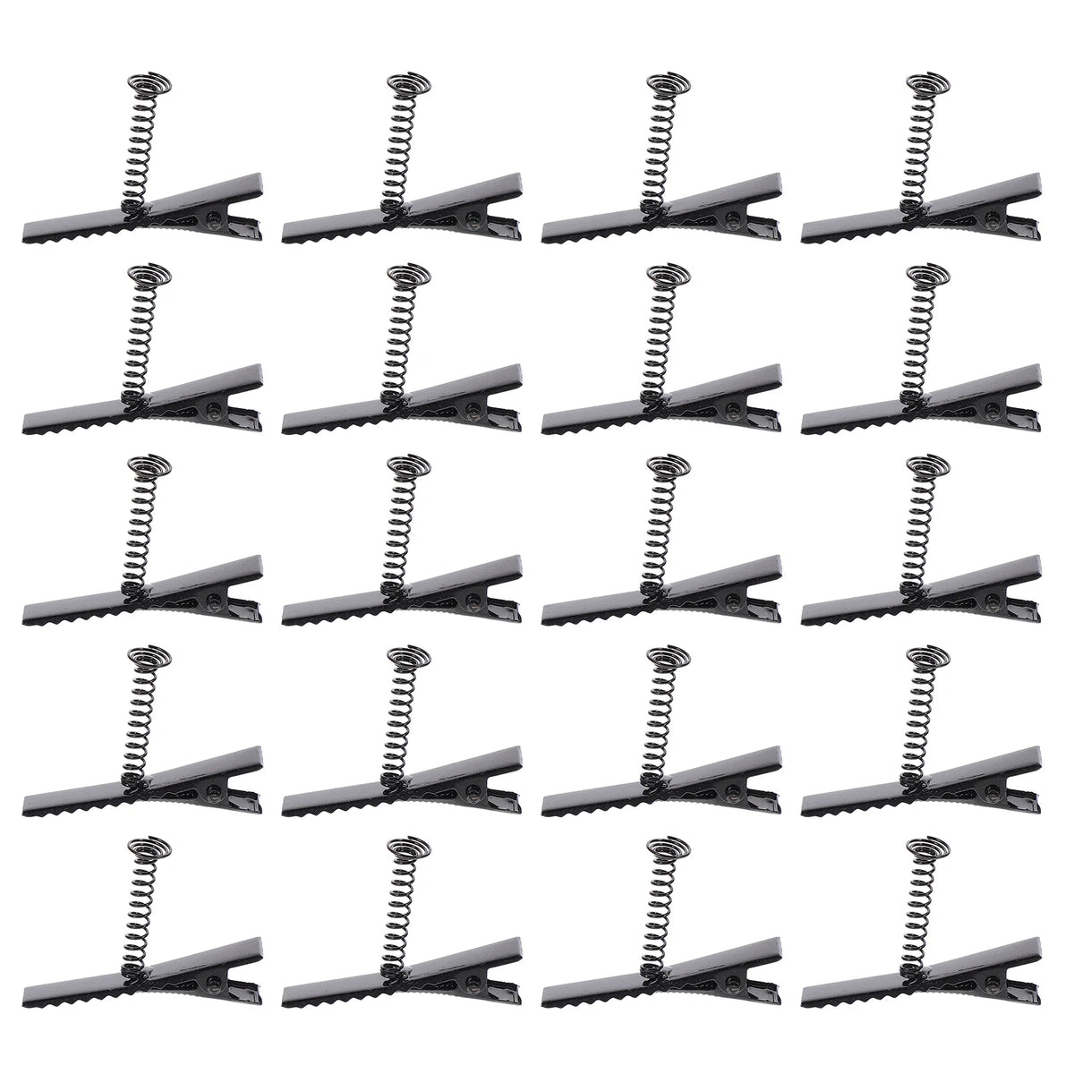 100Pcs Spring Spring Duckbill Clip Duckbill Clip Iron Hairpin Accessories Headdress Alligator Clips DIY Hair Pins