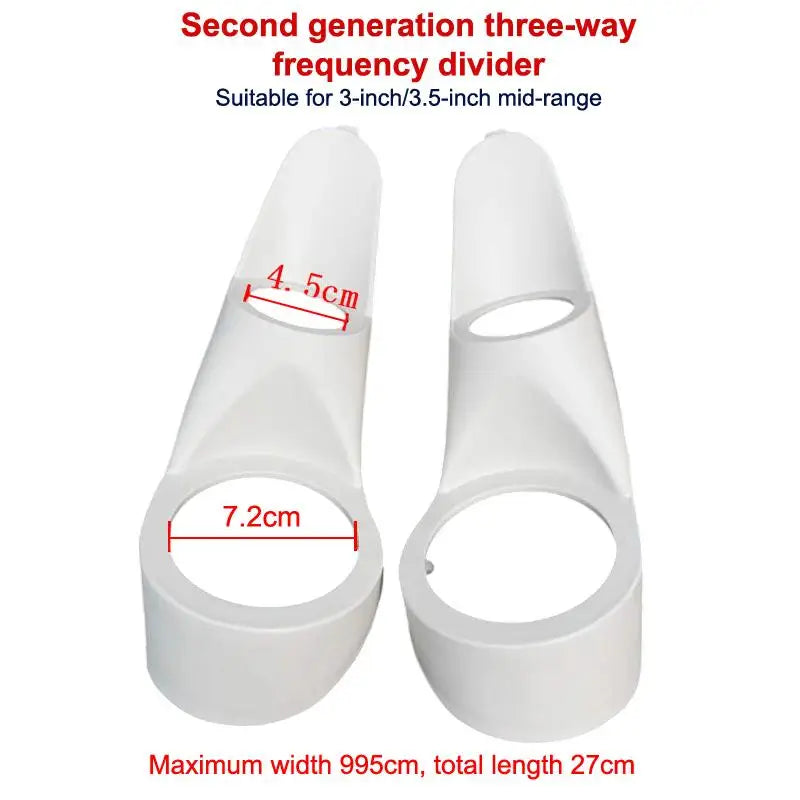 New 1 Pair Car Audio Speaker A-Pillar Tweeter Holder Gasket For 3/3.5inch 3.8/4inch Speaker Plastic Gasket