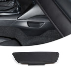 LHD RHD for Mazda MX-5 ND 2016-2024 Passenger Cup Holder Hole Protective Cover Car Interior Protective Accessories ABS Black