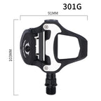 RACEWORK Road Bike Pedals Clipless Clip-On Pedals With Sealed Bearings Nylon Ultralight Pedals For Gravel Cycling Parts