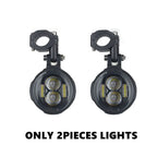 Motorcycle LED Auxiliary Lamp For BMW R1200GS F800GS ADV Yamaha MT07 MT09 CRF1000L Africa Twin Kawasaki Fog Lights Moto Lamp