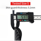1pair Soccer Shin Guards Shin Protectors Shin Guards Carbon Fiber MINI Ultra-Lightweight Soccer Training Protective Gear