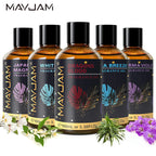MAYJAM Aromatherapy Essential Oil Coconut & Vanilla White Musk Bubble Gum Sea Breeze Fragrance for Reed Diffuser Air Freshener
