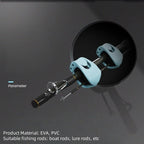 Fishing Rod Holder Fixer Clip Portable Lure Rod Bundling Clamp Beach Fishing Pole Holder Fishing Tools Compact Fixer Holder