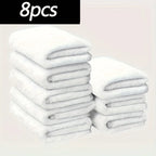6/8/10 Pcs Coral Fleece Hand Towel Set , Soft Absorbent Skin-Friendly  Face Towels, Ideal for Home Bathroom Gym Hotel Spa Use