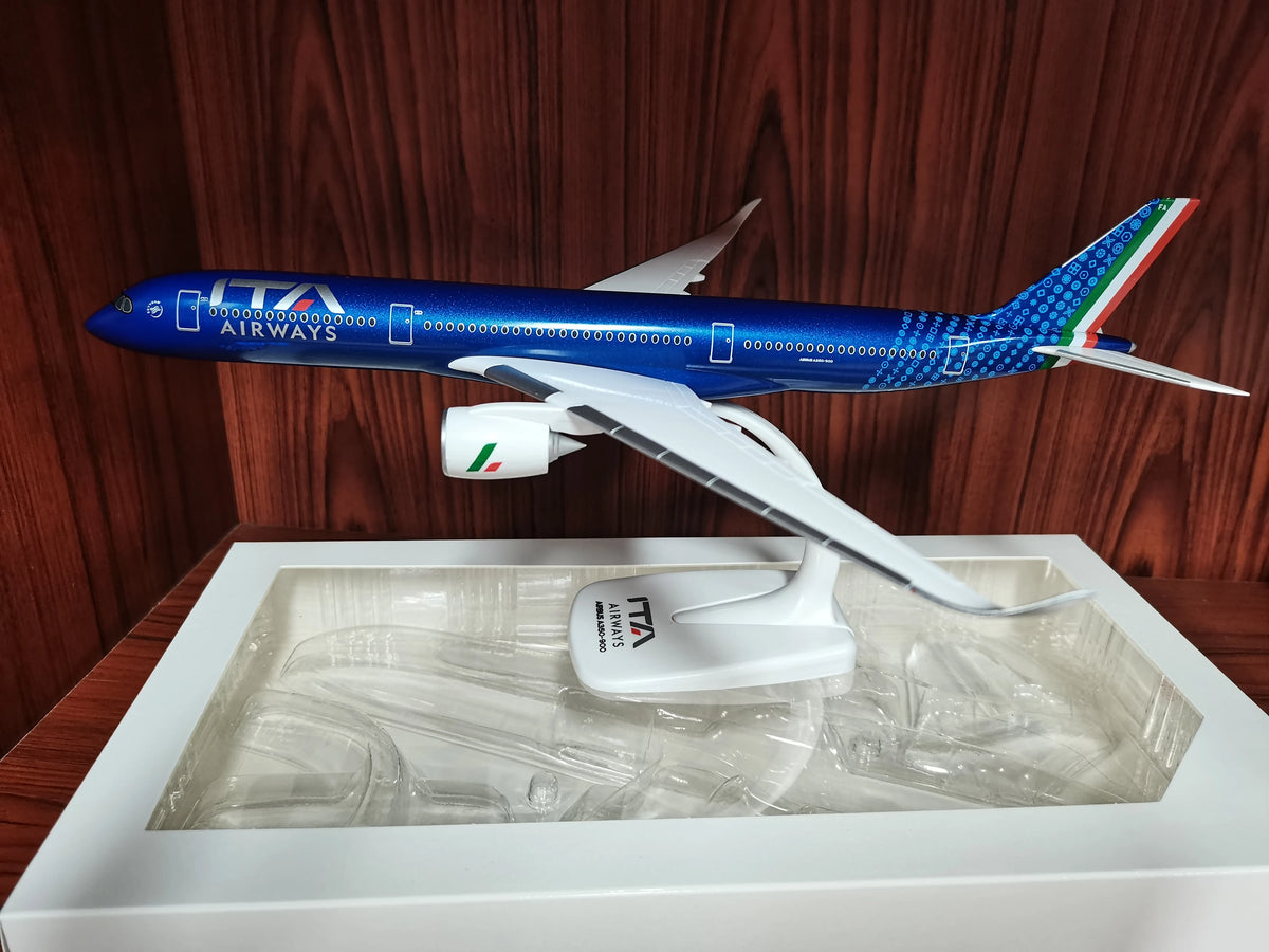 Airbus A350-900 ITA Airways 1/200 ABS Assembly Airplane Model, Blue