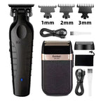 Kemei Hair Clipper Km-1071 Km-2299 Km-2024 UBS Rechargeable Cordless Beard Trimmer Powerful Electric Hair Clippers for Men