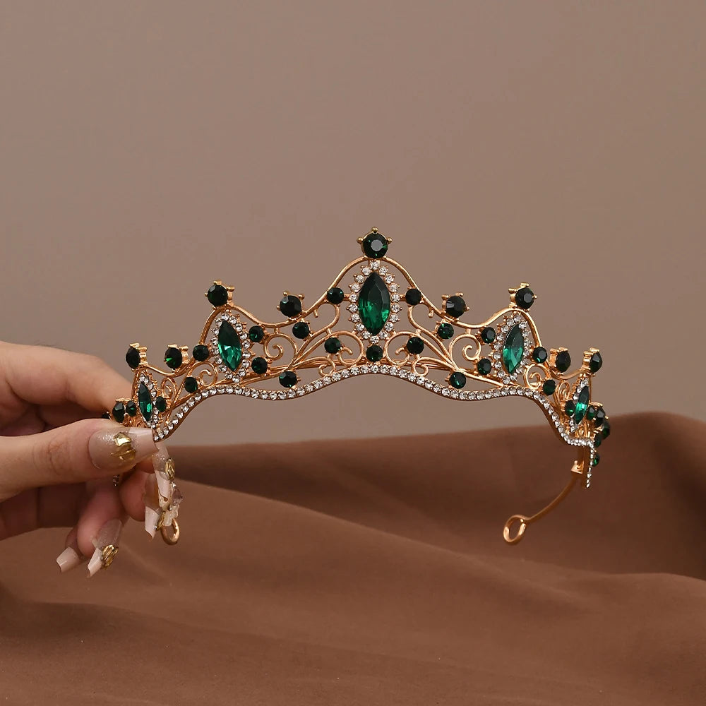 Princess Crystal Crown for Women Headbands Hair Accessories Bridal Wedding  Party Prom Jewelry Hair Accessories Decoration