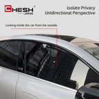 50x300cm Black Car Window Tint Film Glass Sticker VLT 1%-50% Sun Shade Window Tinting Solar UV Protection Foils Sticker Films